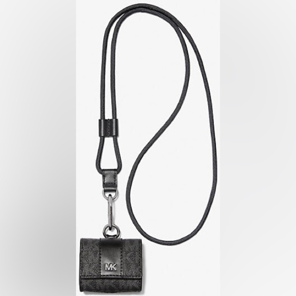 MK HUDSON LOGO LANYARD CASE FOR APPLE AIRPODS